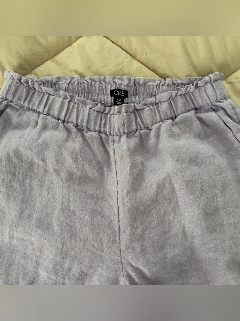 J. Crew Soleil pants in linen